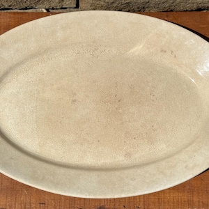 Antike 1800 Oval F & T Ironstone Platte 17 &quot;x 11,5&quot;&quot;