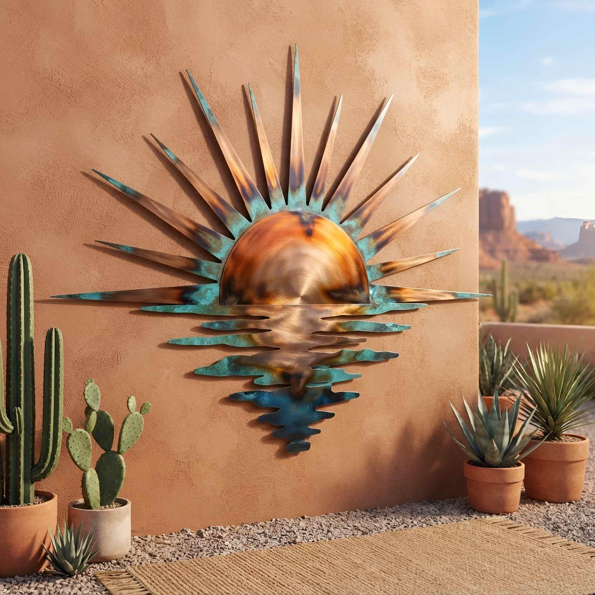 Vintage Mexican Ceramic Sun - Etsy