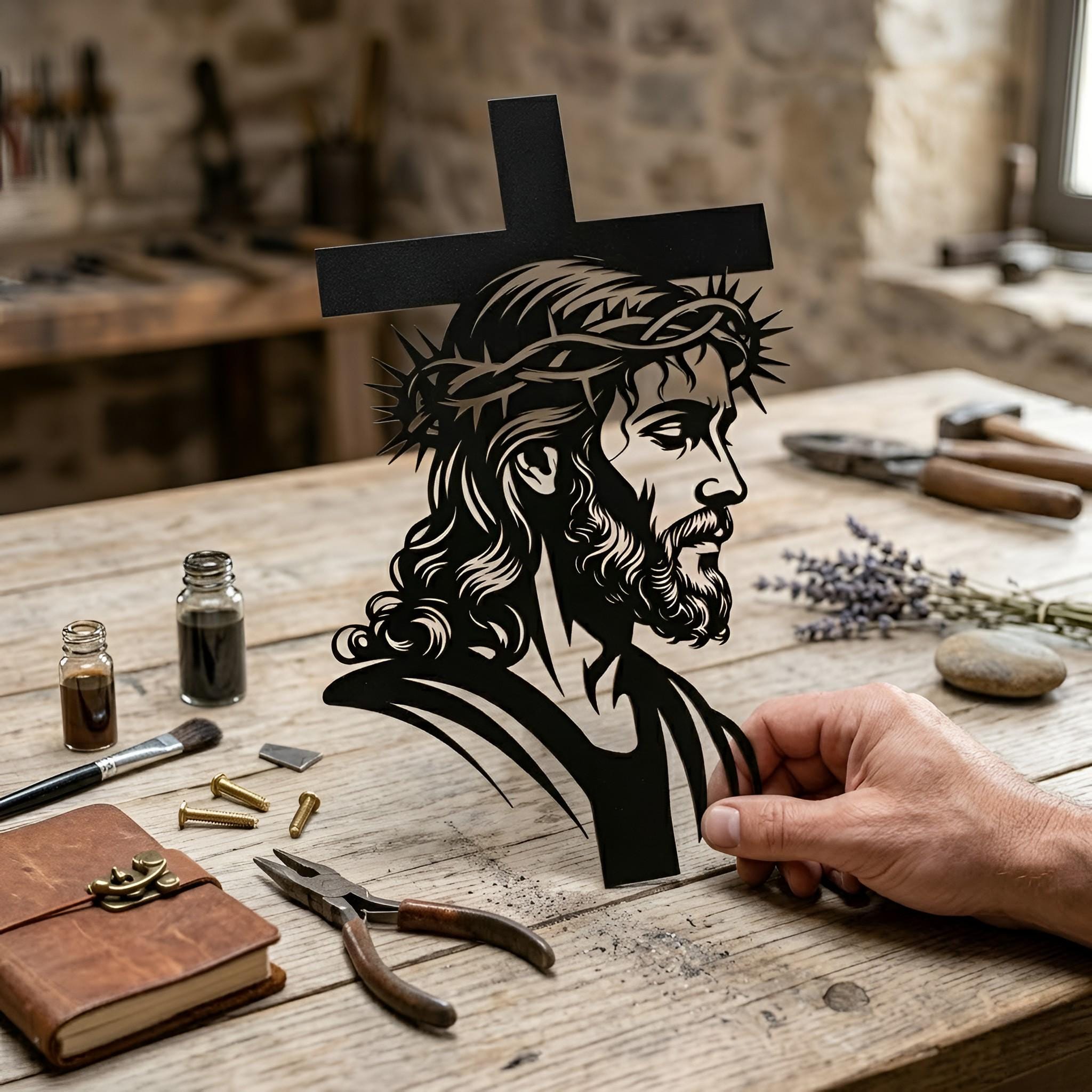 Jesus Christ Metal Wall Art, - Etsy