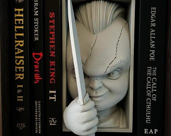 Rincón de lectura de Chucky "Knife Peek" - Arte de fan