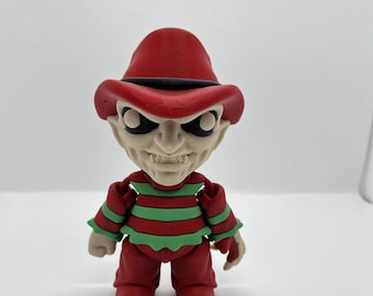 3D Printed Freddy-Inspired Horror Fan Art Figurine | 5.5" Collectible Display Model