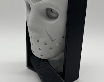 Jason Voorhees Face Wall Art/ Bookend Fan Art