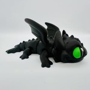 Toothless Mini Fan Art Figurine - Etsy