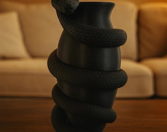 Serpent Embrace Vase 9.5"