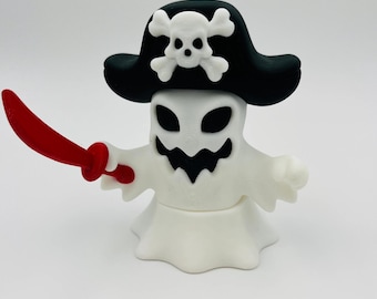 Pirate Ghost Figurine - Halloween Desk/Gift Décor