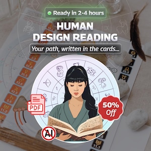 Personalized Human Design Reading, Bodygraph Chart Analysis, Type Strategy & Authority (PDF Report)