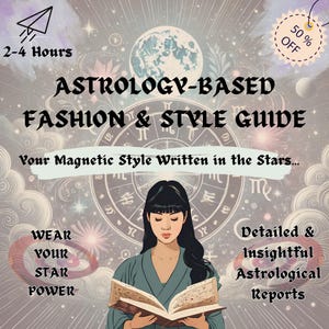 Moda basata sull'astrologia, Astrologia, Moda, Stile, Zodiaco, Consigli di moda personalizzati, Tema natale, Regalo per lei, Tema natale, Guida alla moda