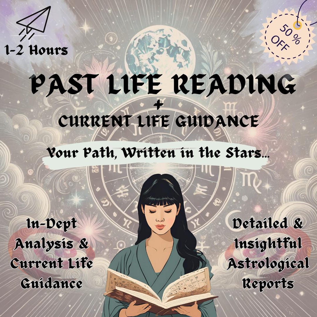 Past Life Reading, In-depth Psychic Reading, Current Life Guidance ...