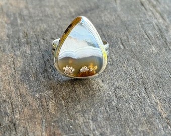 Moss Agate Ring