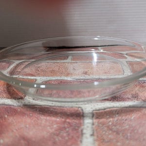Vintage Pyrex Glass Pie Plate 209 Baking Dish Pan 9 inch Diameter Clear VTG