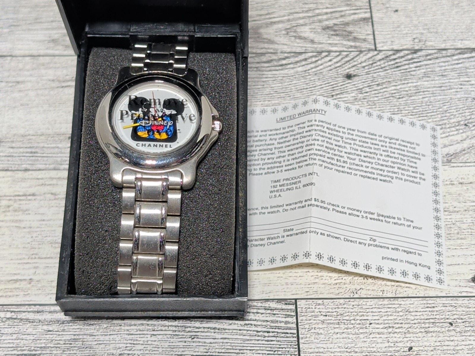 Vintage Mickey Mouse Watch Plastic - Etsy