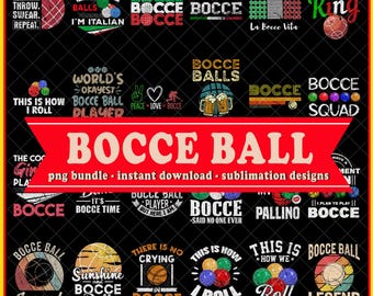 Bocce Png Bundle, Bocceball Png Files, Retro Bocceball Png, Bocceball Clipart Png, Bocce Ball Png Clipart, Gift Lover Bocceball