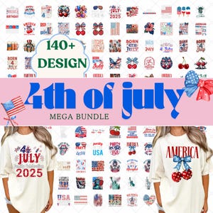 4th of July Mega Bundle, Independence Day png, 100+ Designs,America png,USA Flag svg,Cut Files Cricut,Silhouette