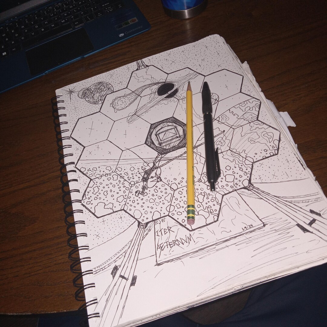 Downloadable Hand-drawn Pen Art Design- 