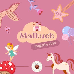 Coloring pages for girls | Coloring pages for little princesses | Digital coloring pages with princesses, fairies and unicorns