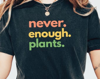 Plant Lover Shirt, Comfort Colors®, Botanical Tee, Monstera, Houseplant Graphic Tee, Nature Lover Gift, Vintage, Cottagecore, Aesthetic