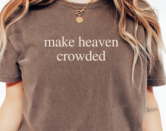Comfort Colors® Christian Shirt, Faith Tee, Jesus Shirt, Bible Verse Tee, Christian Gift, Gift For Her, Religious Gift, Christian Aesthetic