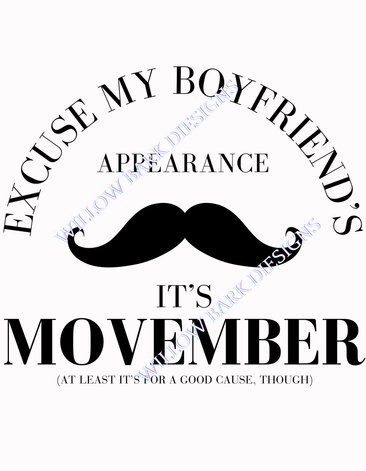 Movember Card - Etsy, image size:1555x2000
