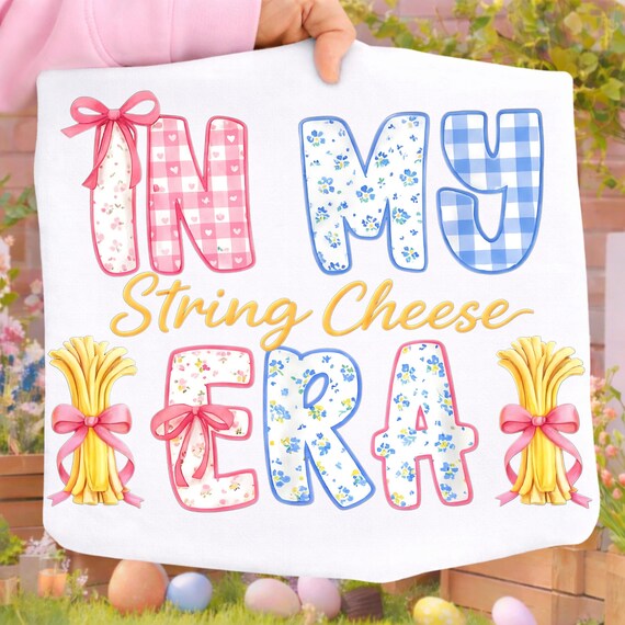 In My String Cheese Era PNG SVG, Funny Mom Life Shirt Design, String Cheese Mama PNG, Trendy Motherhood Graphic, Digital Download