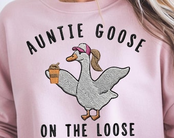 Tante Gans Auf Die Lose PNG / Dumme Gans Tante SVG / Cooler Tanten Club / Lustiges Tante Geschenk / digitaler Download
