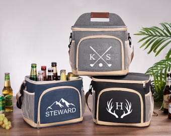 Borsa termica per lo sposo, borsa termica personalizzata, regali per lo sposo, borsa termica da picnic in spiaggia, borsa termica da golf per uomo, regalo per addio al celibato, regalo personalizzato per il testimone dello sposo