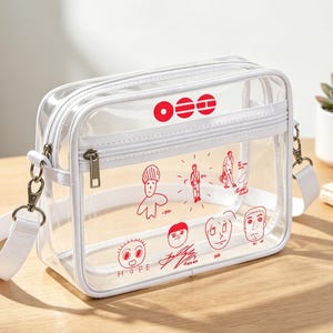 BTS ARIRANG World Tour Clear Criossbody Bag-Stadium Approved Concert Crossbody Bag-Kpop Fan Gift image 5