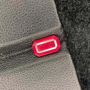 Natural Ruby Gemstone 1.30 CT Red Ruby Stone , Faceted Cut Unheated Ruby , Lustrous Ruby For Ring , Afghani Ruby Loose Gemstone