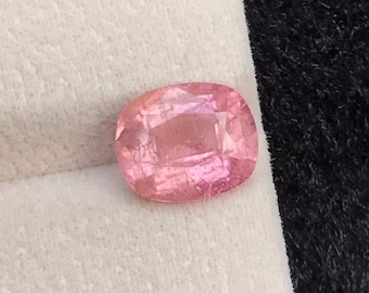 3.40 CT Pink Turmalin Edelstein Natürlicher Turmalinstein, Turmalinstein im facettierten Schnitt für Ring, Turmalin Loser Edelstein