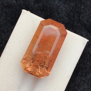 Huge Natural Imperial Topaz 46.50 CT , Faceted Cut Stone Fancy Shape , Topaz Gemstone , Natural Topaz , Topaz Loose Gemstone , Topaz