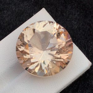 Huge Natural Imperial Topaz 55.50 CT , Round Cut Stone Fancy Shape , Topaz Gemstone , Natural Topaz , Topaz Loose Gemstone , Topaz