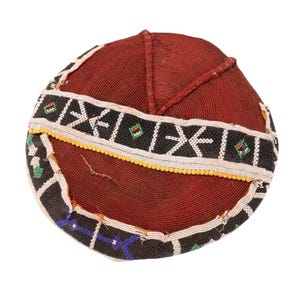 Ndebele  Beaded Pillow
