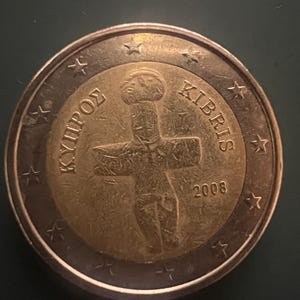 Coin 2 euro Cyprus 2008