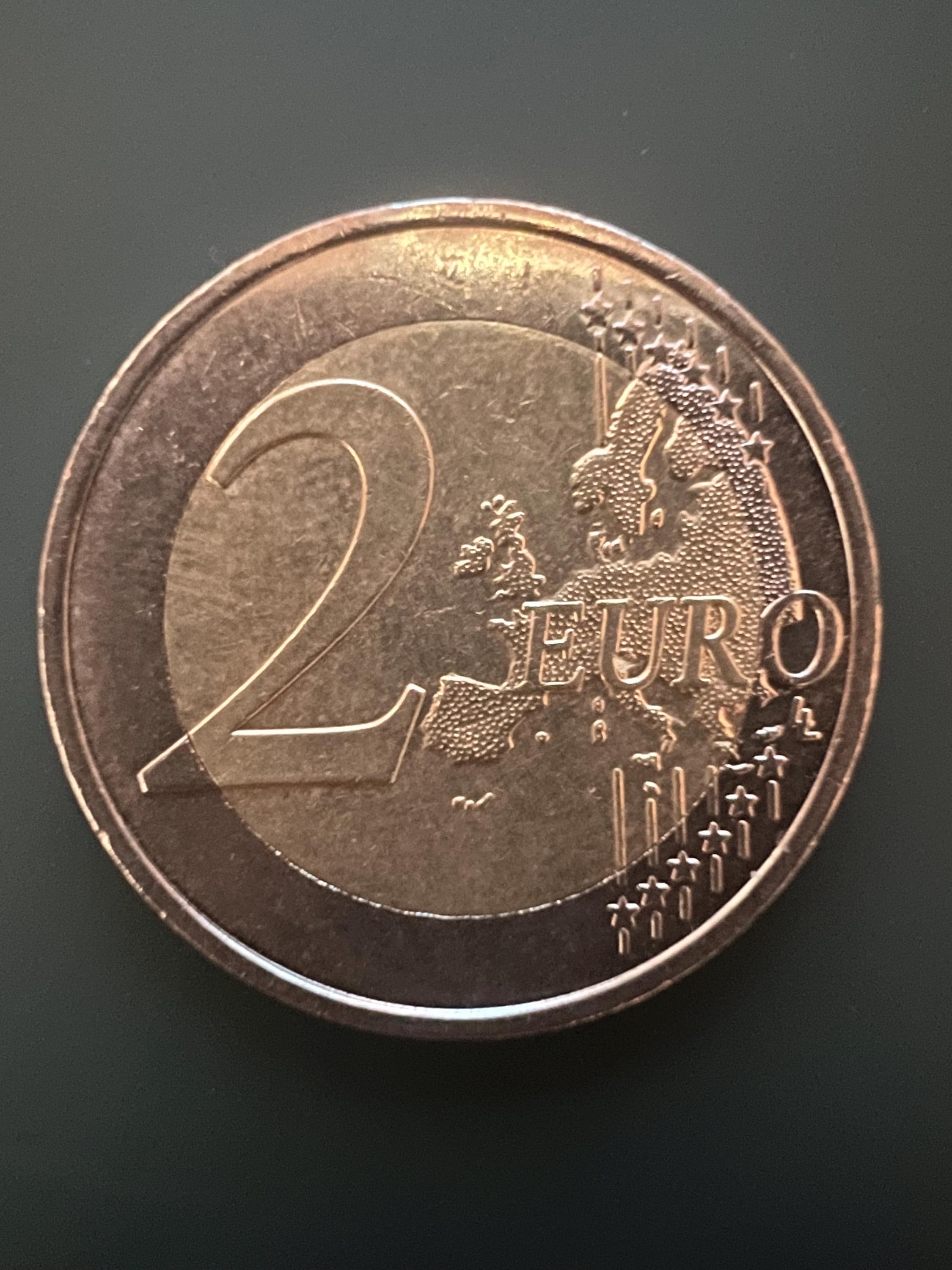 2ユーロ硬貨は希少です - Etsy 日本