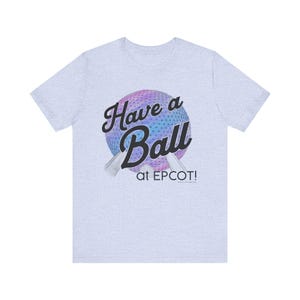 Epcot Ball Unisex Jersey Short Sleeve Tee