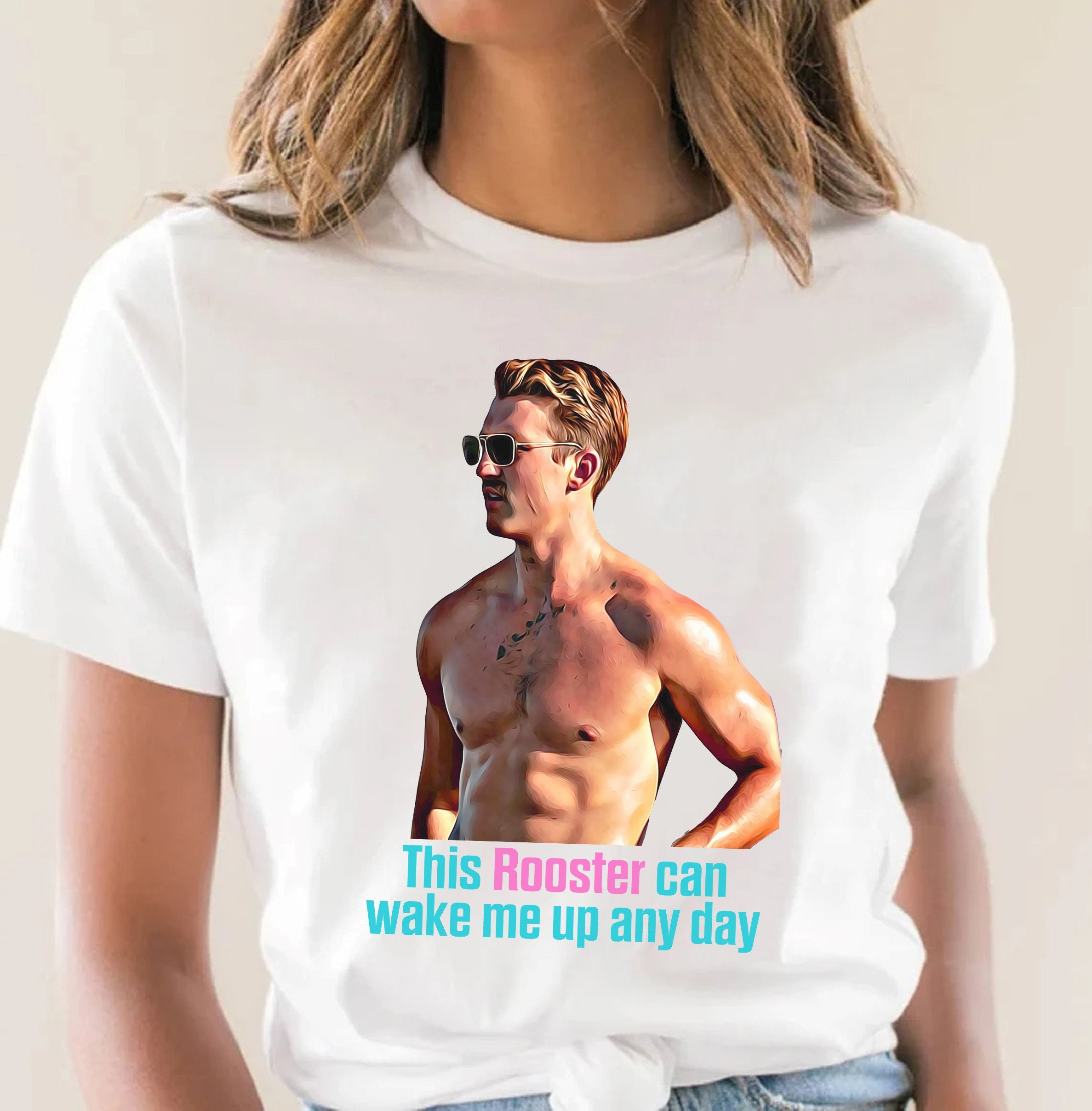 Shirtless Miles Teller, Rooster Top Gun Maverick TShirt, Rooster Shirt
