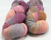 FAVE sock weight yarn, Superwash Merino, hand dyed-SWEETLY