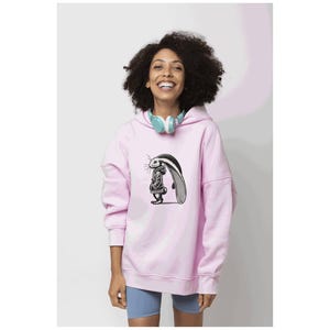Rabbit Embroidery Design, Trendy Rabbit in Hoodie Embroidery Design, Bunny in Hoodie Machine Embroidery Design, Embroidery for a Hoodie