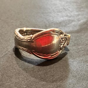 Spoon Ring | Recycled Spoon Ring | Vintage Spoon Ring | Spoon Jewellery | Silver Spoon Ring | Cutlery Ring | Antique Spoon Ring|