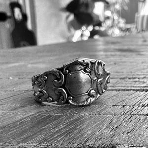 Recycled Spoon Ring | Vintage Spoon Ring | Spoon Jewellery | Silver Spoon Ring | Cutlery Ring | Antique Spoon Ring |Christmas Gift