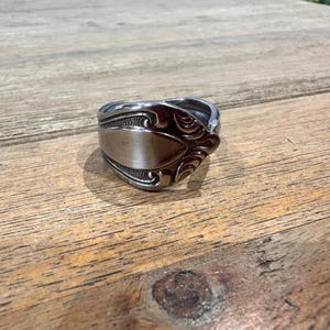 Stainless Steel Recycled  | Vintage Spoon Ring | Spoon Jewellery | Silver Spoon Ring | Cutlery Ring | Antique Spoon Ring |Grosvner Spoon
