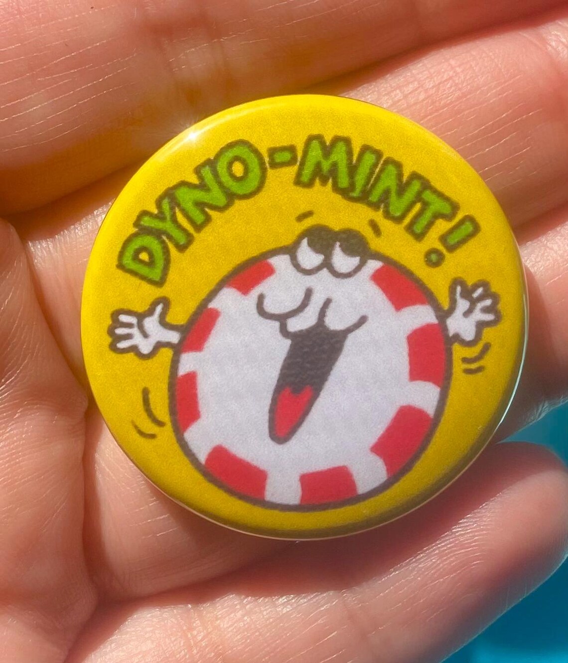 Set of 4 Retro Vintage Style Scratch and Sniff Sticker 1.5