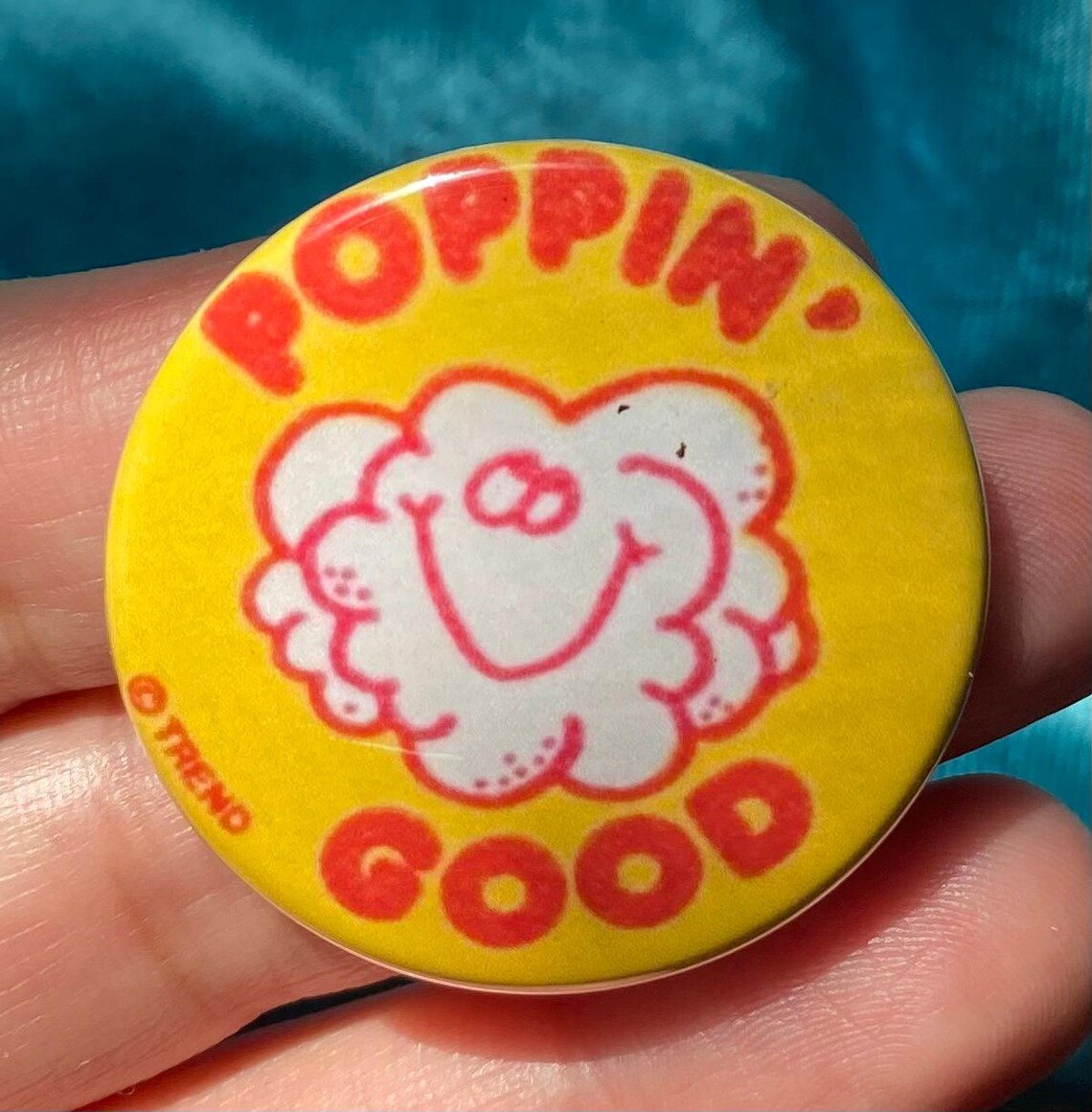 Set of 4 Vintage Scratch and Sniff Sticker 1.5