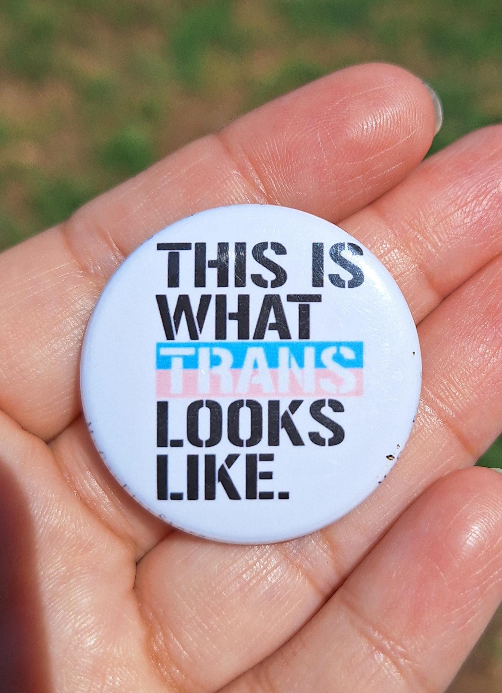 Bold Trans Pride Buttons 1.5
