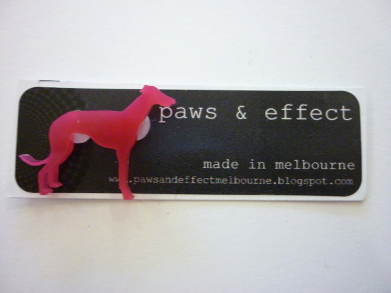 Mini Greyhound / Whippet Brooch image 4
