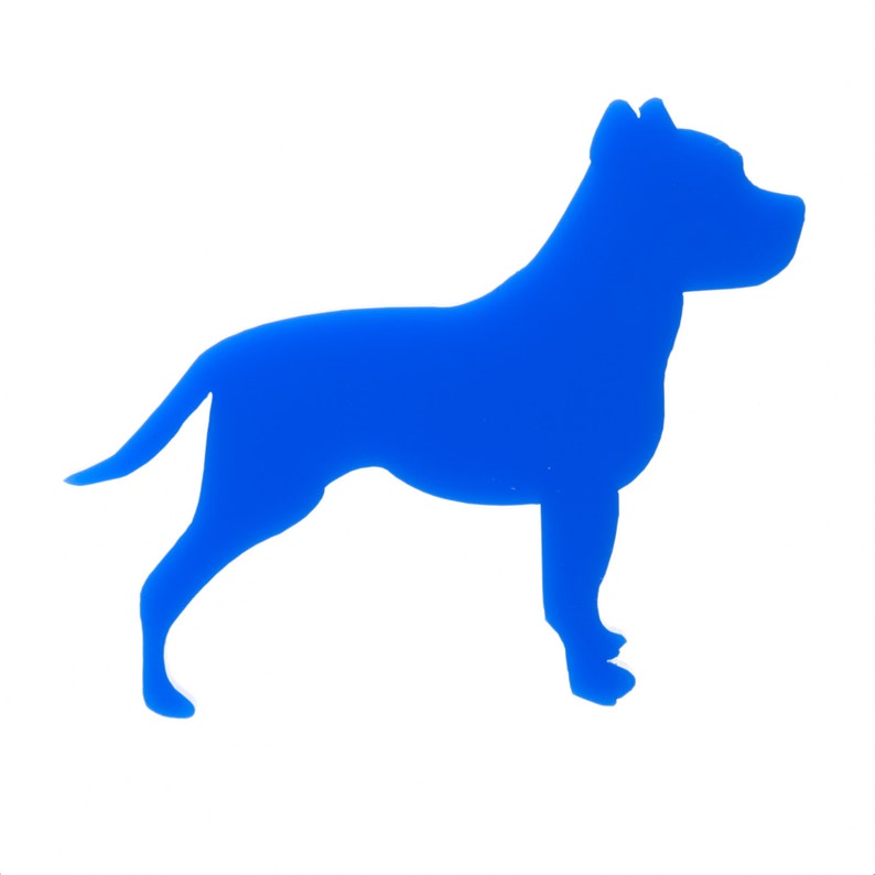 Staffordshire Bull Terrier Dog Brooch image 1
