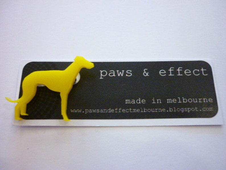 Mini Greyhound / Whippet Brooch image 5
