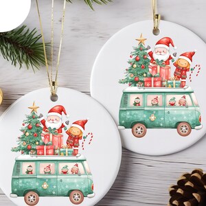 Santa Ornament, Family Christmas Ornaments, Funny Cute Year to Remember Commemorative, Major Notable Events Ornament, Merry Christmas
