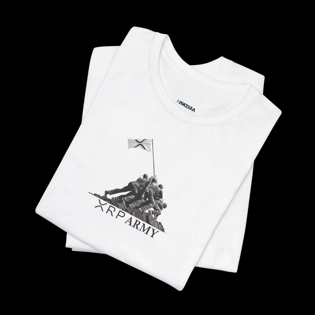 XRPアーミー | XRPファンのための暗号通貨ミームシャツ | リップルXRPホルダーTシャツ | 面白い暗号通貨トレーダーギフト - Etsy 日本