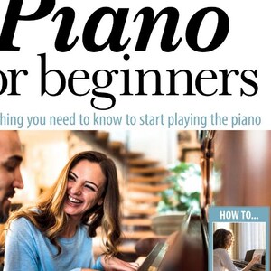Beginner piano guide book 164 page Fun & Easy Pages digital download Pdf format