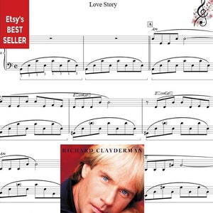 Love Story Piano Sheet Music: Intermediate Level (Digital Download, 5 Pages